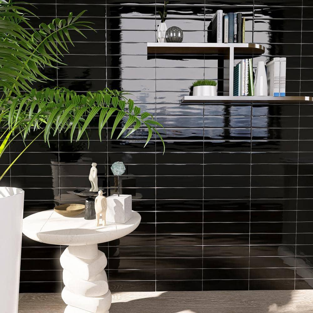 Kezma 3 in. x 12 in. Ceramic Subway Wall Tile
