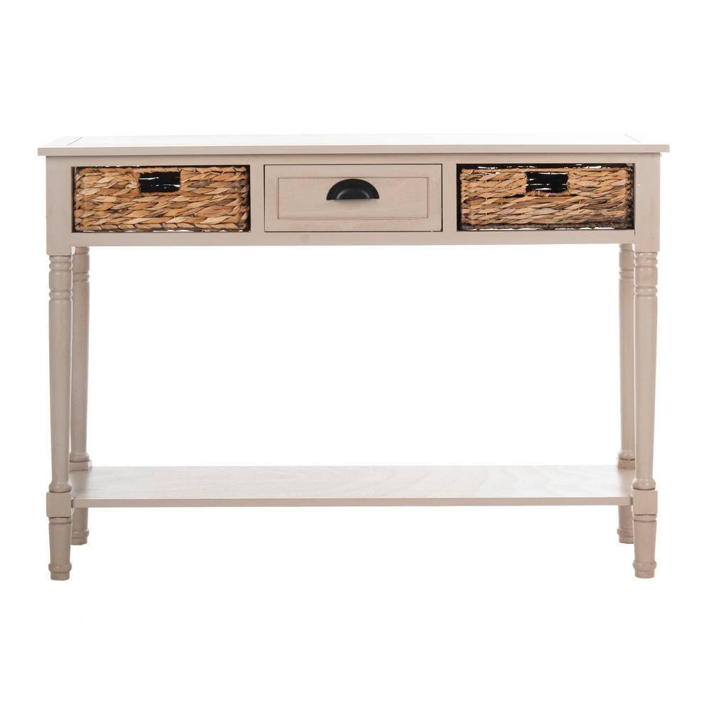 Christa Console - AMH5737D - Gray - Safavieh Couture