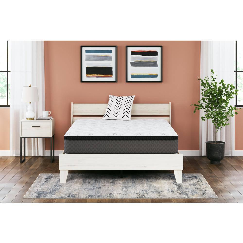 Signature Design by Ashley Serena 12'' Plush Hybrid Mattress