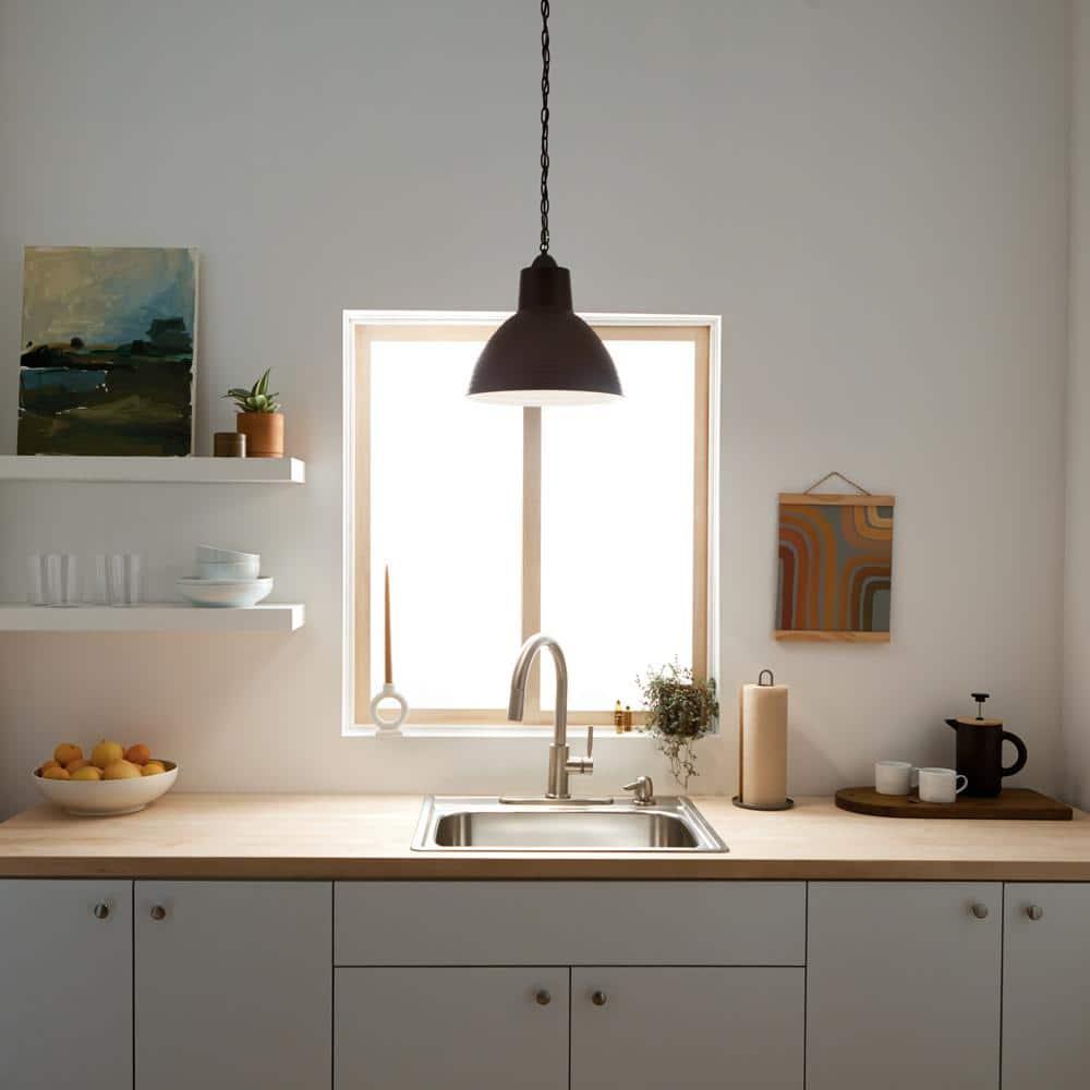 Kichler Missoula 13 1/2" Wide Hammered Bronze Dome Pendant Light