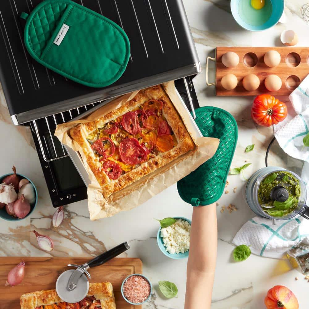 KitchenAid® KitchenAid Asteroid Solid Diamond Potholder (Set of 2)