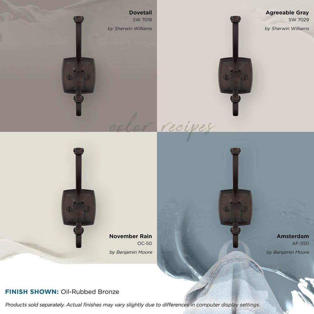 Kinsale Transitional Double Prong Decorative Wall Hook