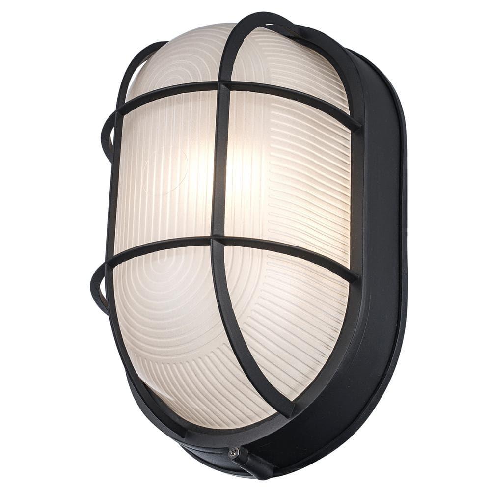 Trans Globe Lighting 41015 6.5" Width 1 Light Flush Mount Bulkhead Outdoor Wall Sconce -