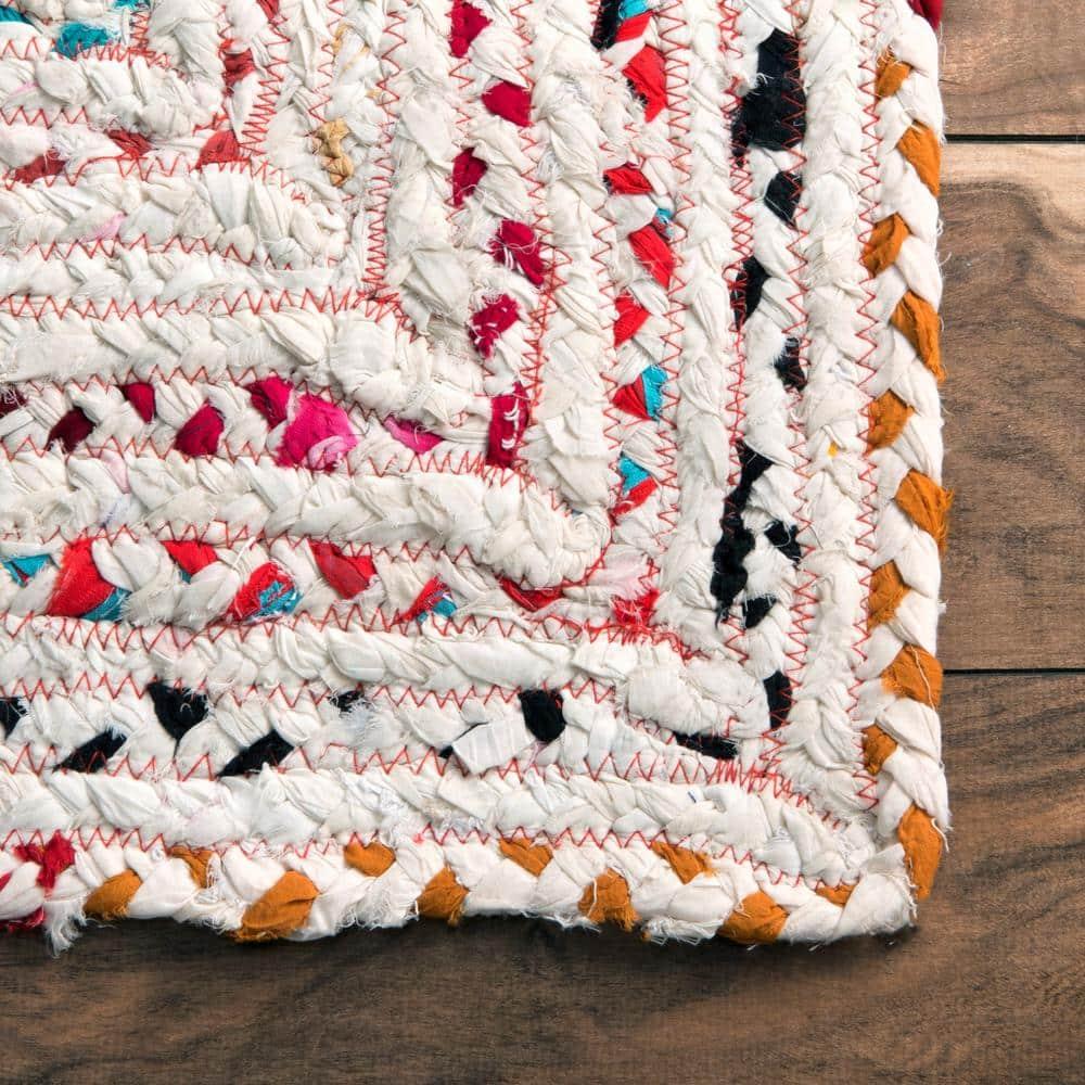 nuLOOM Tammara Hand Braided Area Rug, 3' x 5', Ivory