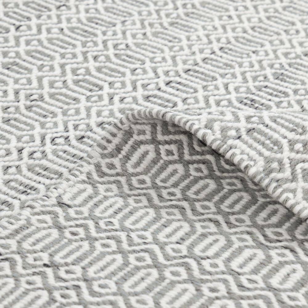 Chatham Contemporary Flatweave Slate 9 ft. x 12 ft. Hand Woven Area Rug