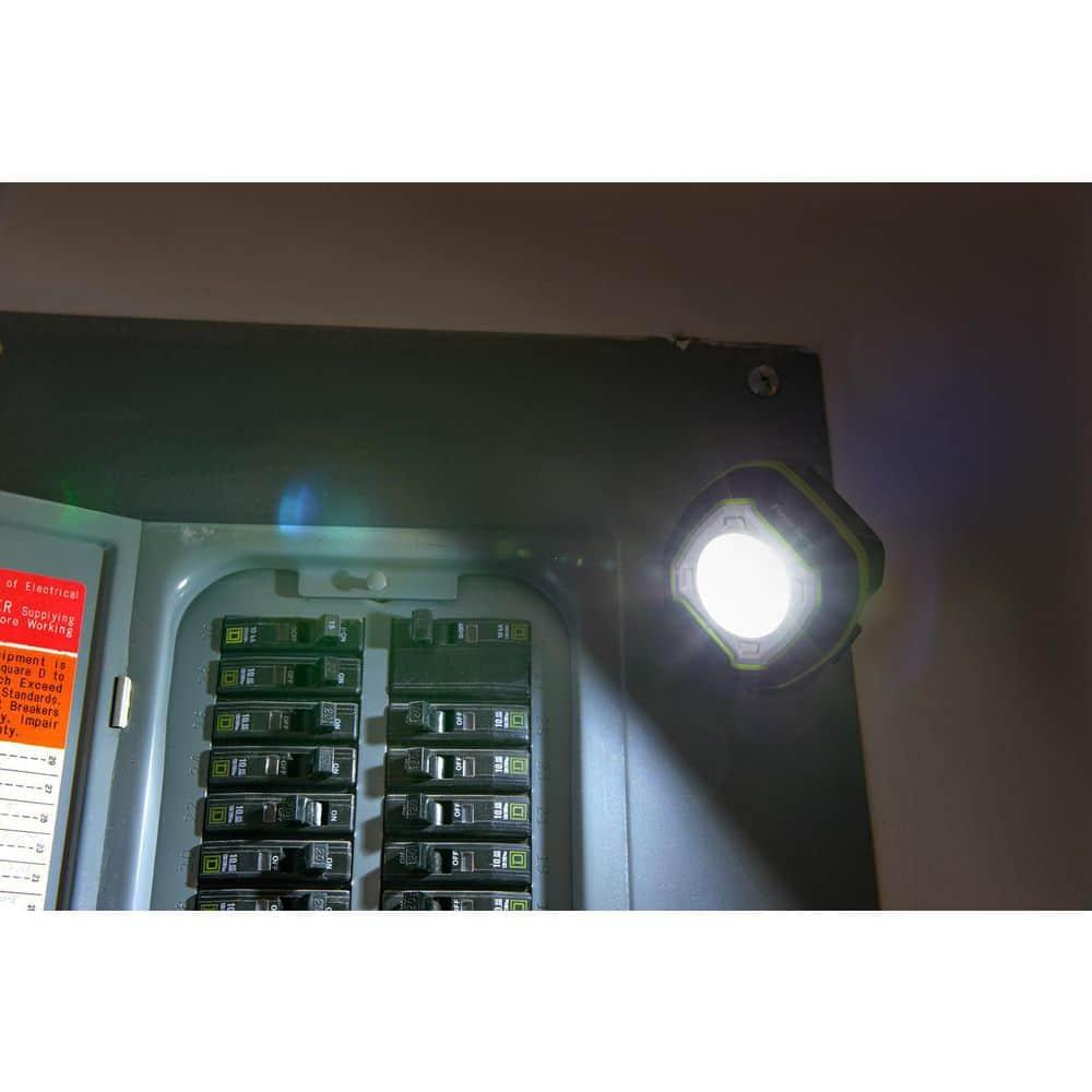 PowerSmith 800 Lumen Rechargeable Hand-Held Flashlight, LED Spot and Flood Light