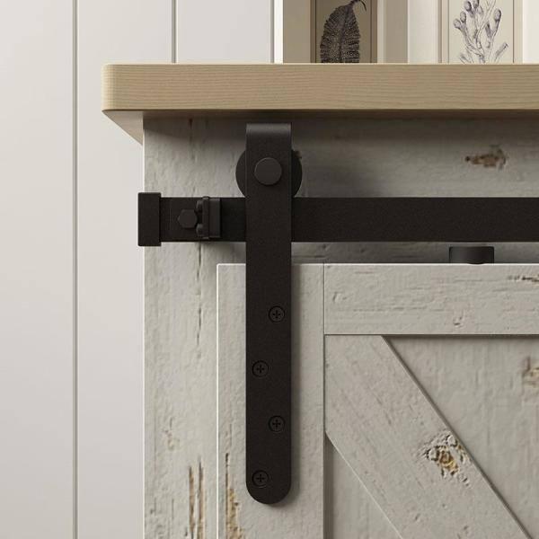 American Pro Decor Classic Strap Additional Rollers for Mini Sliding Barn Doors