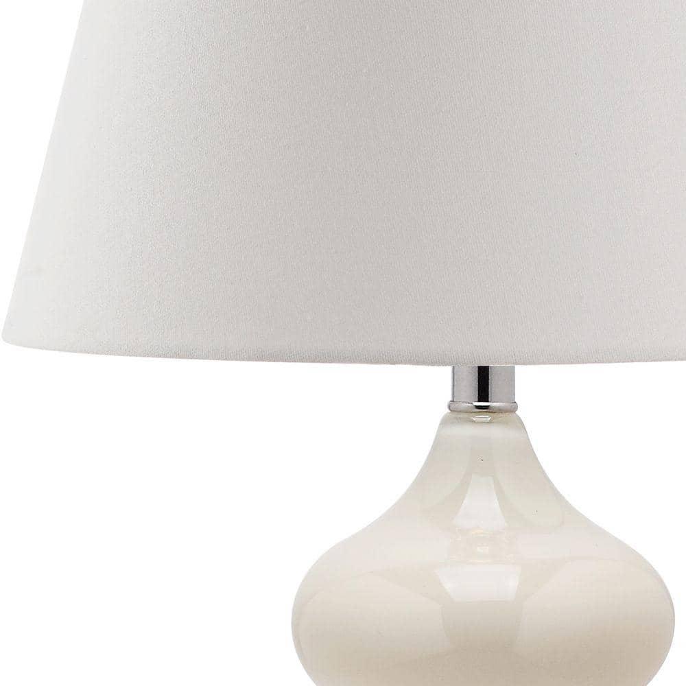 Eva Double Gourd Table Lamp (Set of 2) - 24 Inch Height - LIT4086 - Light Grey - Safavieh