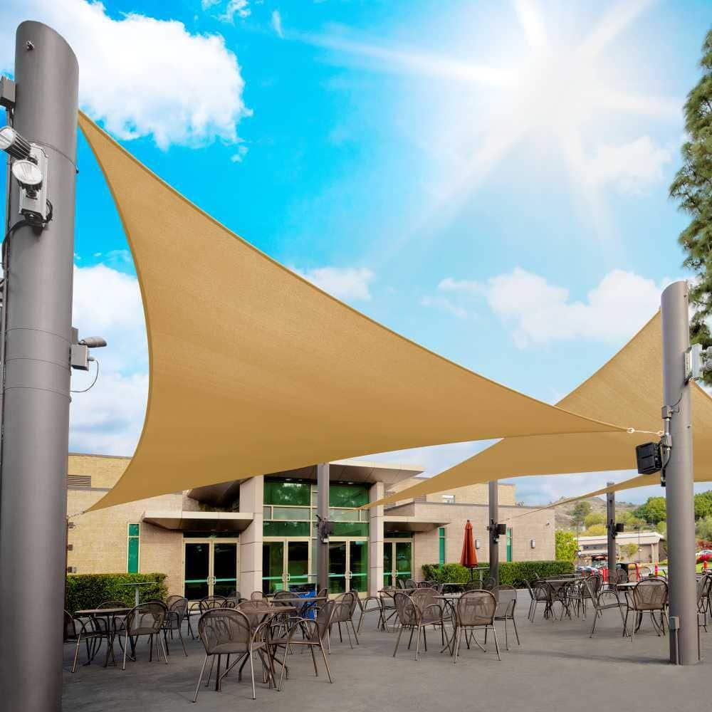 ColourTree Royal Shade Triangle 200 GSM Sun Shade Sail