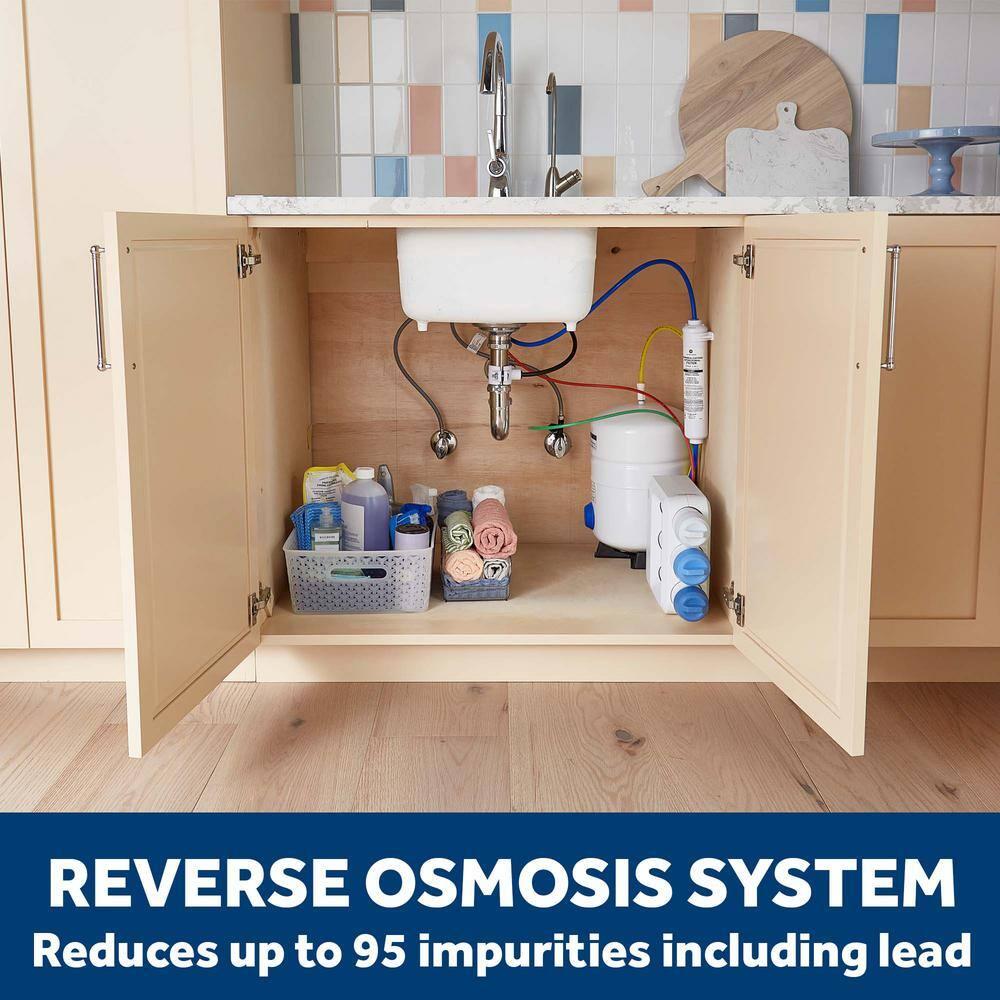 GE Under Sink 5 Stage Premium Reverse Osmosis Water Filtration System