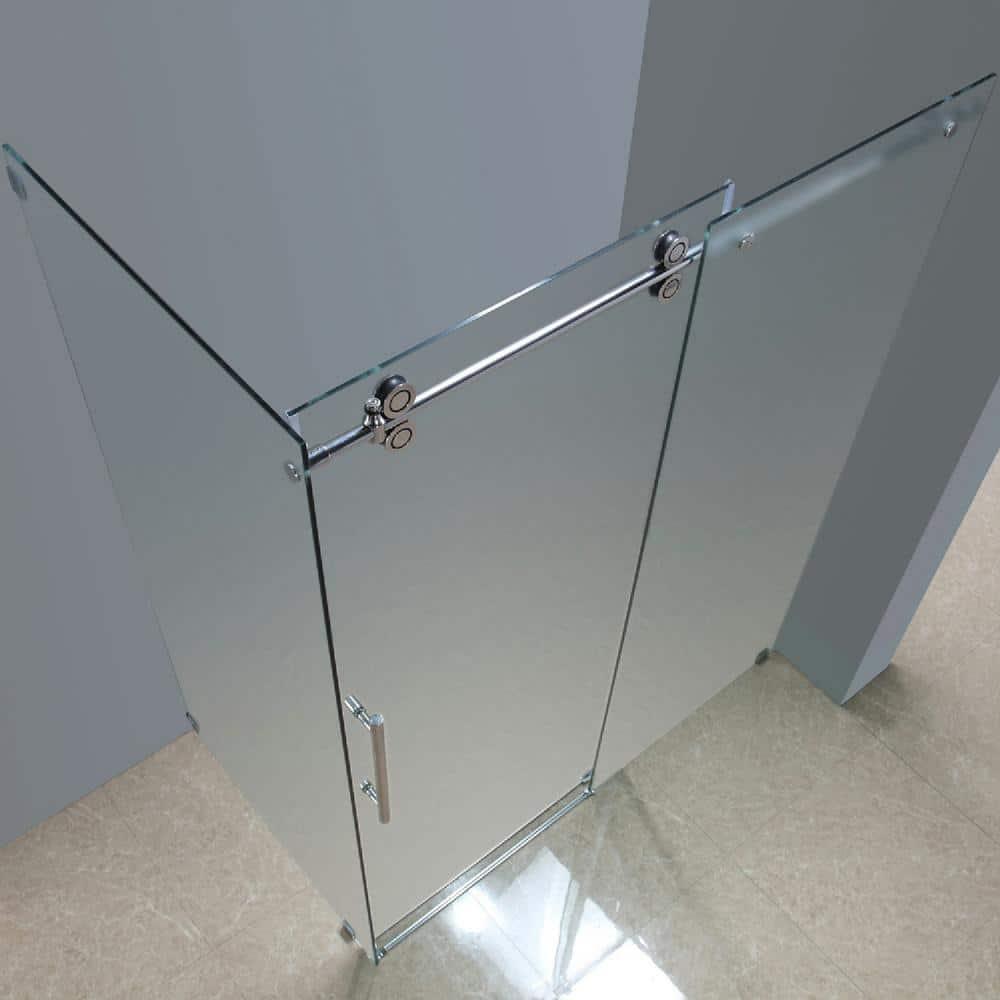Langham 48" x 75" Rectangle Sliding Shower Enclosure