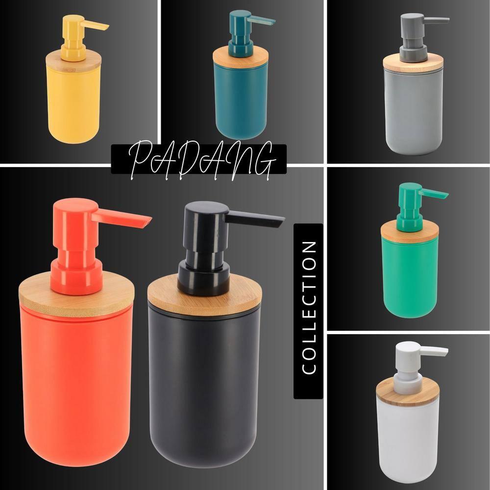 Evideco Padang Soap and Lotion Dispenser with Bamboo