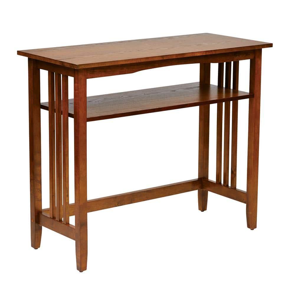 Sierra Side Table in Ash Brown Finish by OSP Home Furnishings
