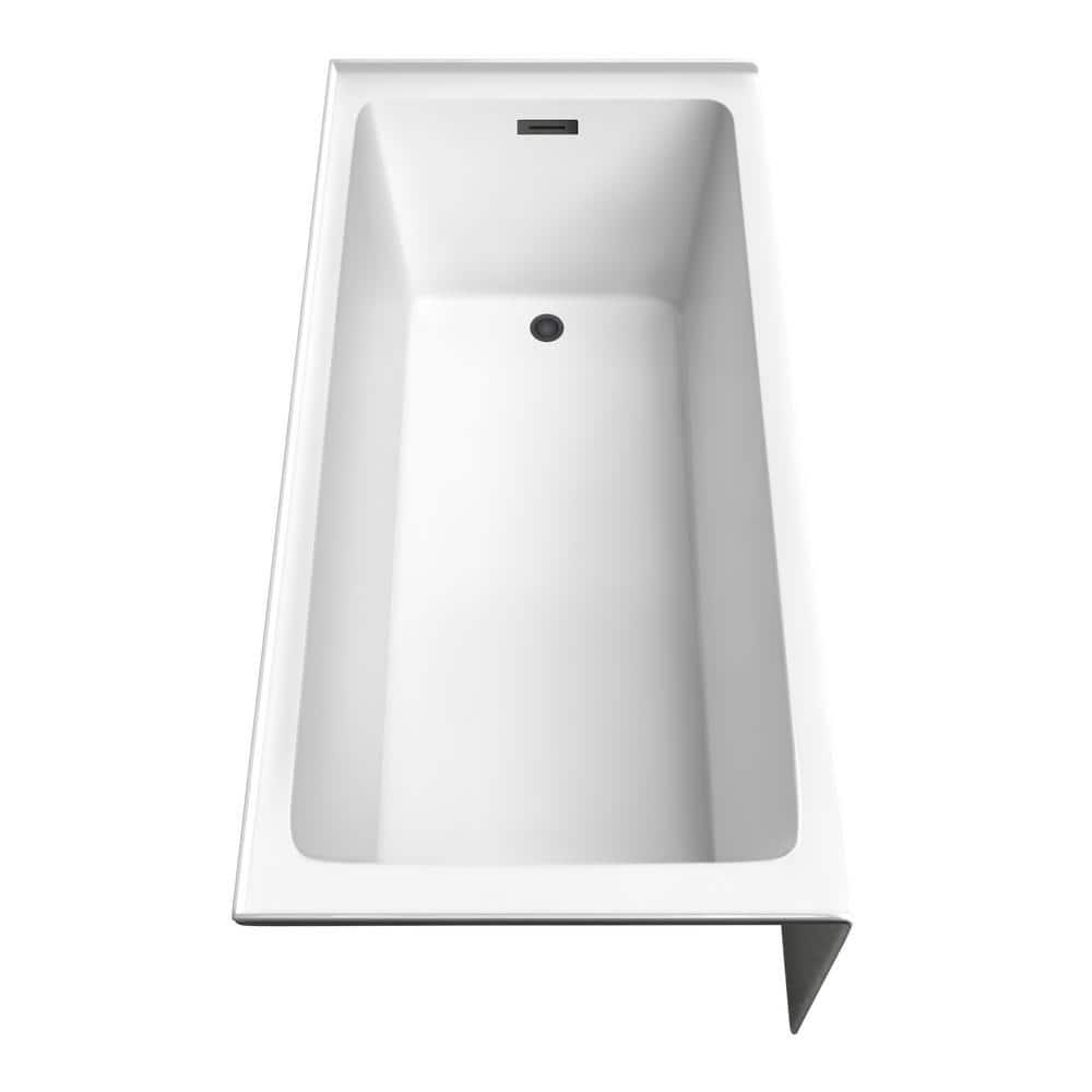 Grayley 66'' x 32'' Alcove / Tile In Soaking Acrylic Bathtub