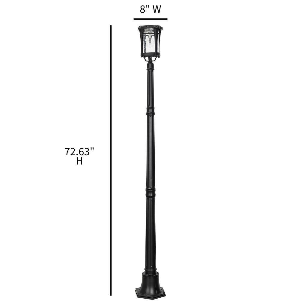 Aurora Bulb Post Lamp with EZ Anchor