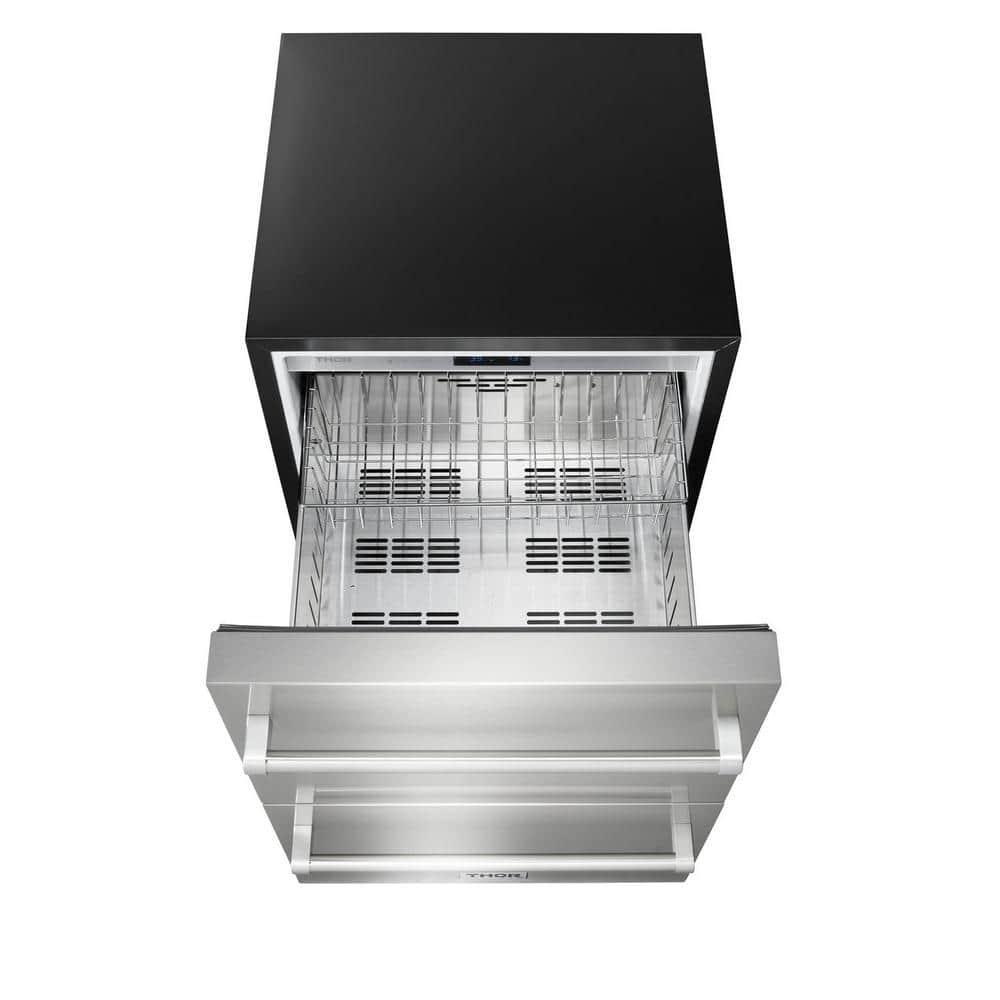 THOR Kitchen Indoor/Outdoor Double Drawer Refrigerator - TRF24U