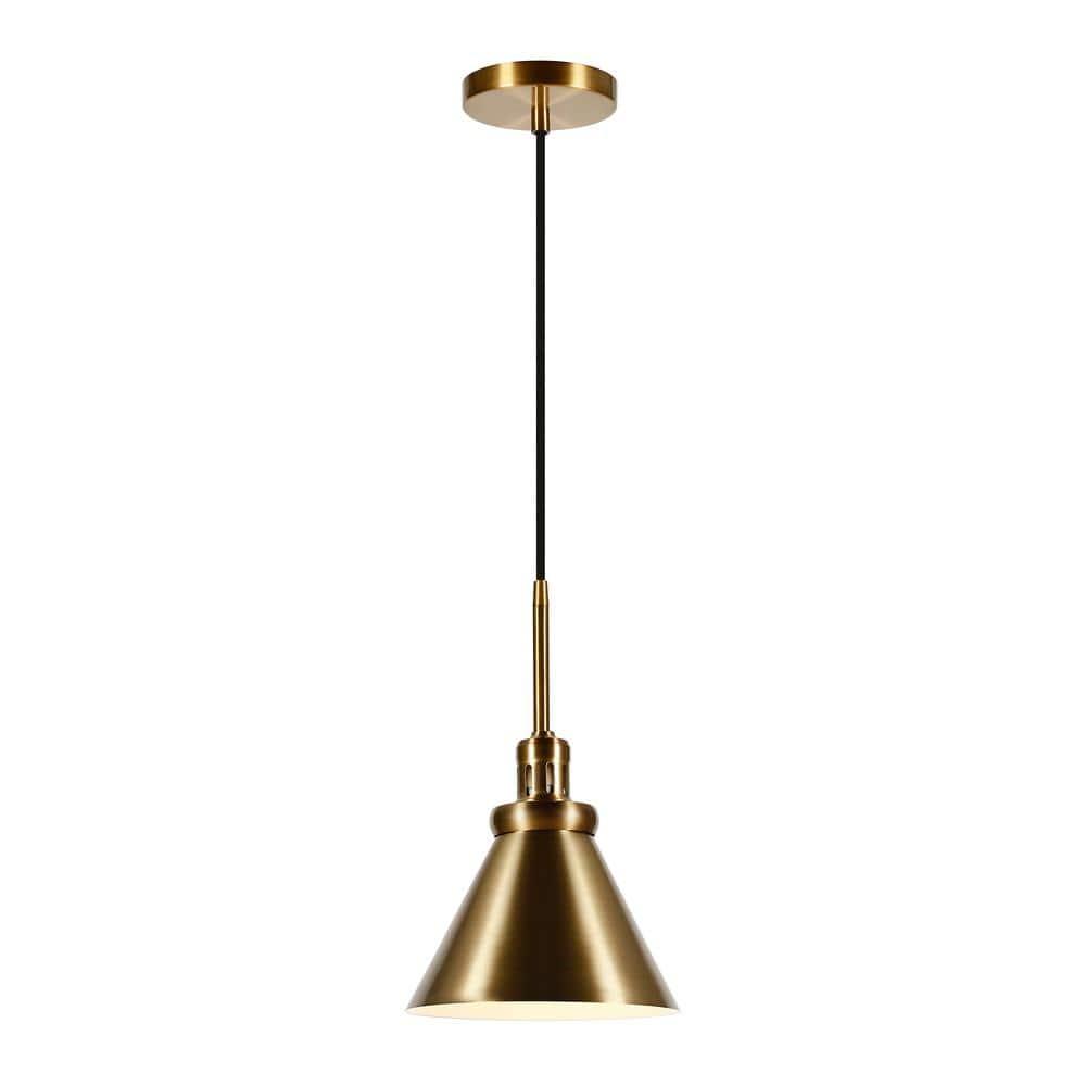 Evelyn&Zoe Industrial Metal Pendant