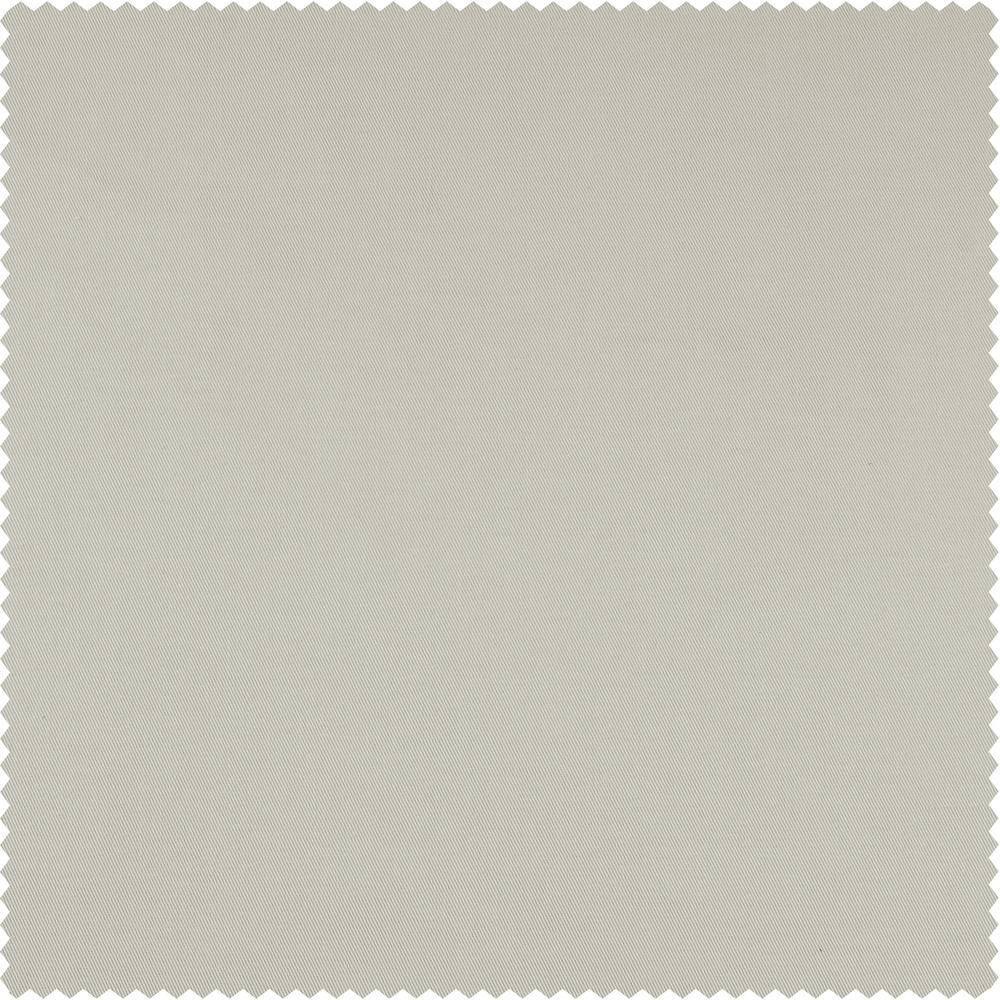 Hazelwood Beige Solid Cotton Blackout Curtain (1 Panel), Hazelwood Beige, 50W X 108L