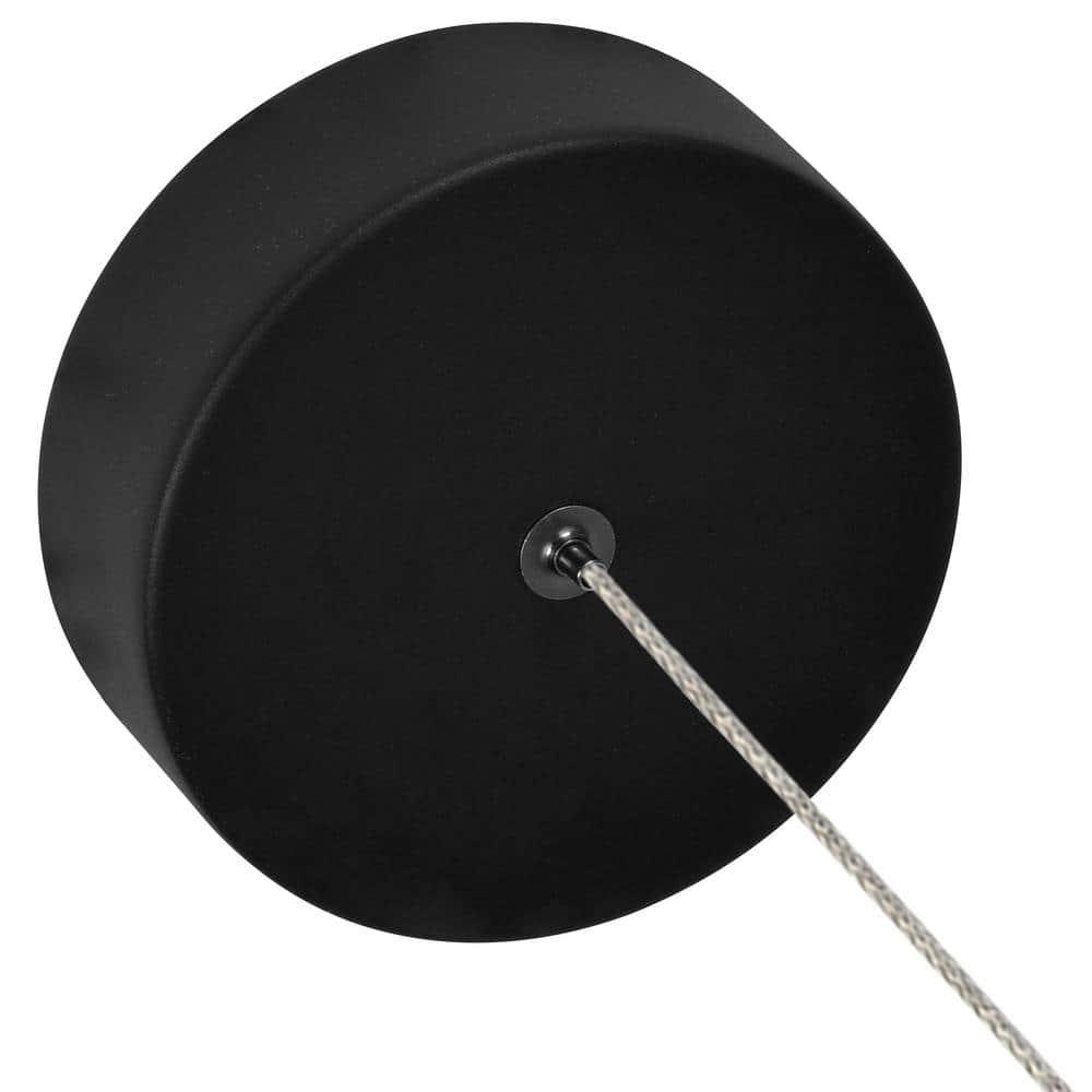 Verona 7-in 100-277V 1-Light ETL Certified Integrated LED Height Adjustable Cone Pendant Lighting