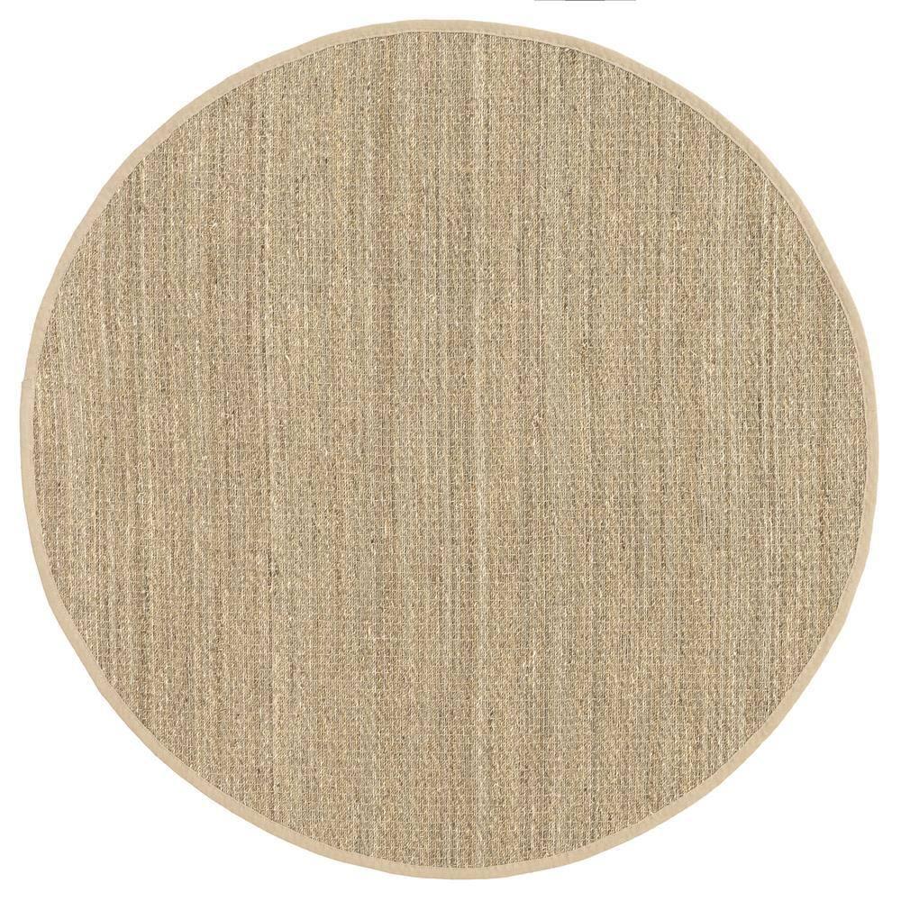 Nuloom Elijah Farmhouse Seagrass Indoor Area Rug, Round 8', Beige