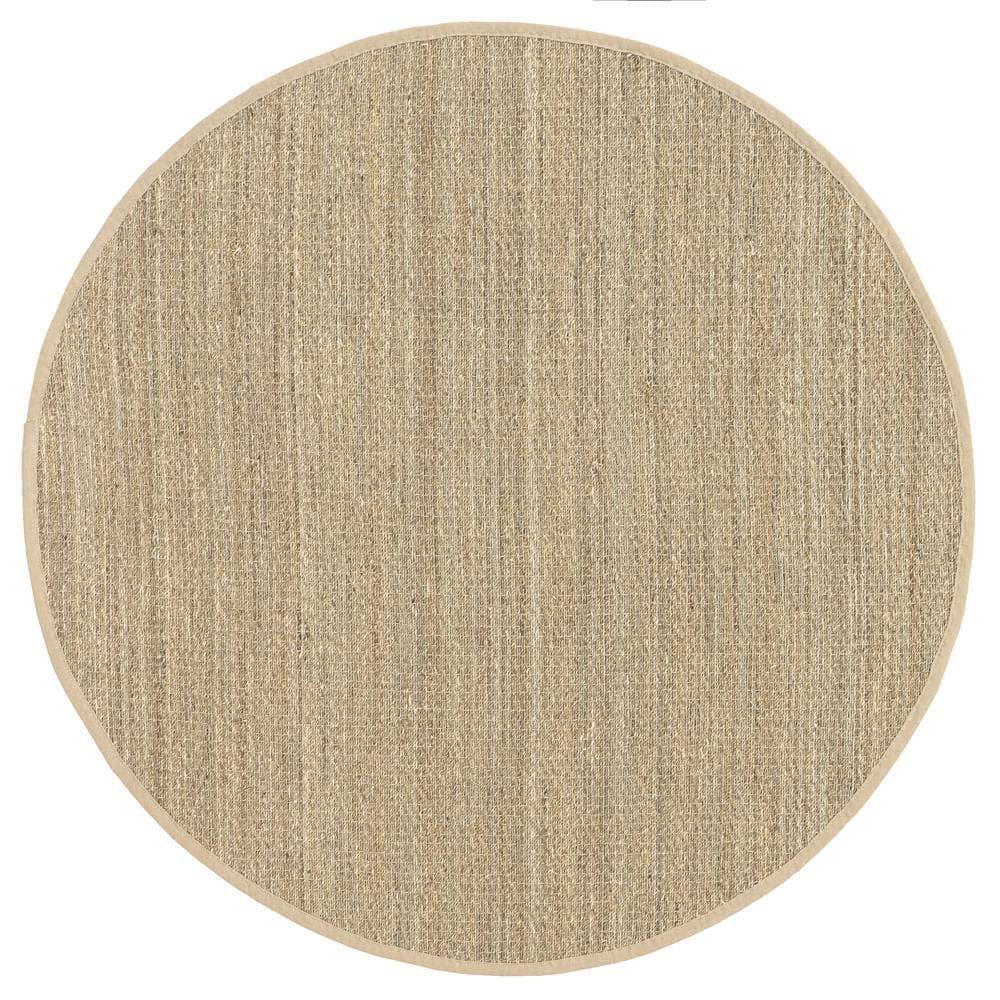 Nuloom Elijah Farmhouse Seagrass Indoor Area Rug, Round 4', Beige
