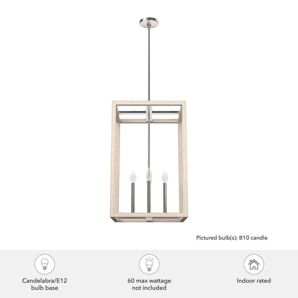 Hunter 18 Inch Squire Manor 4 Light Pendant Ceiling Light Fixture