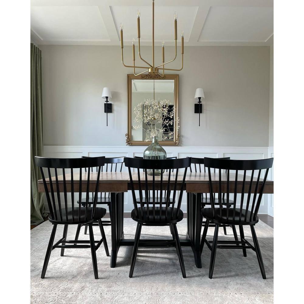 Parker 17"H Spindle Dining Chair (Set of 2)  - Safavieh