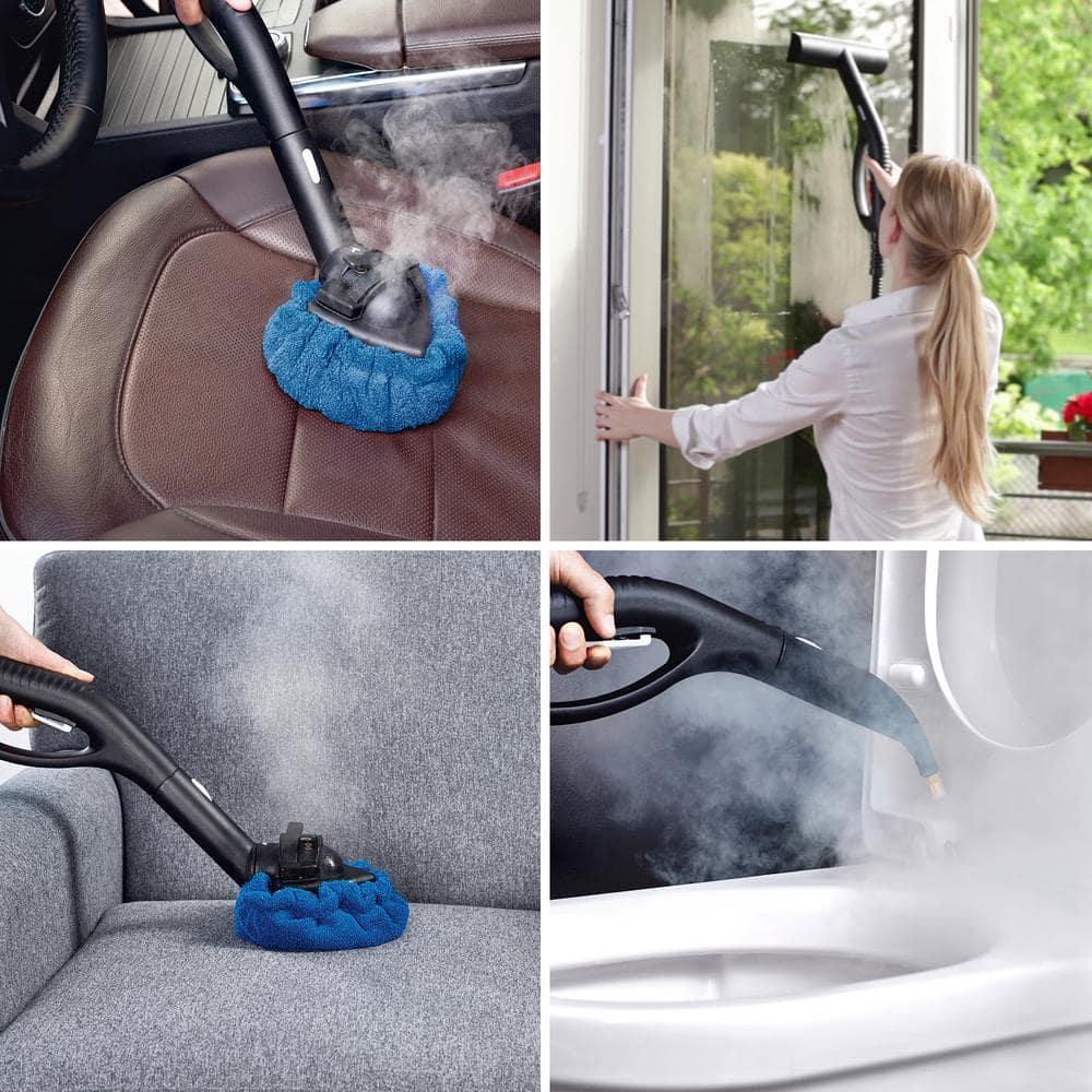 Dupray Home Steam Cleaner European Made Kills 99.99%* Bacteria Viruses for Disinfection and Cleaning Flooring, Cars, Tile, and More