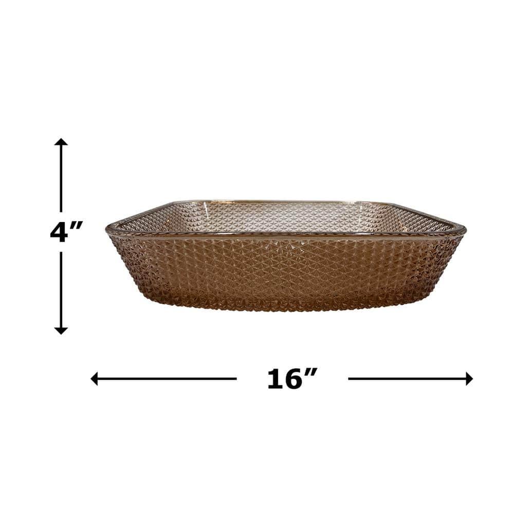 16" AquaLuxe Glass Vessel Sink