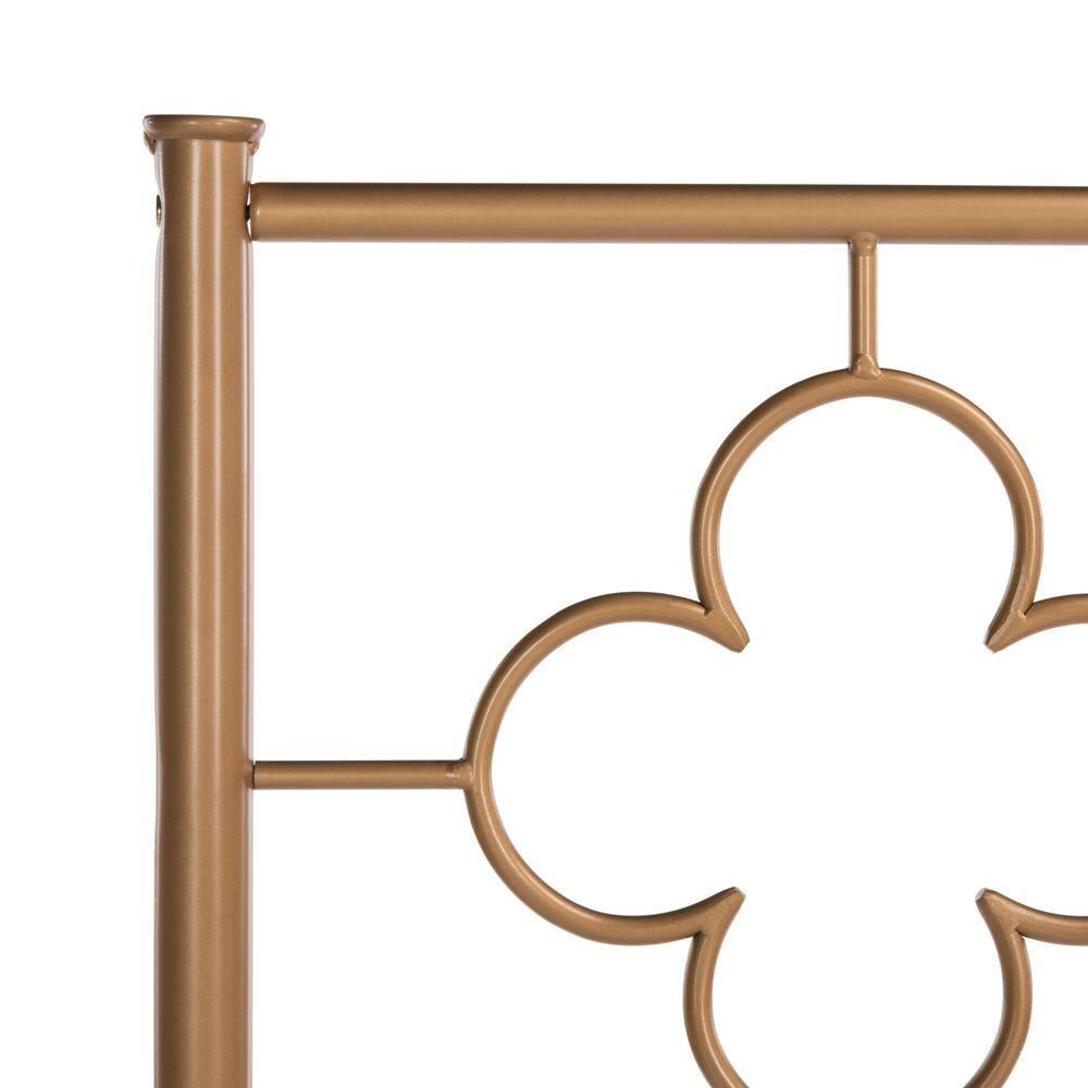 Safavieh Morris Geometric Glam Lattice Metal Headboard