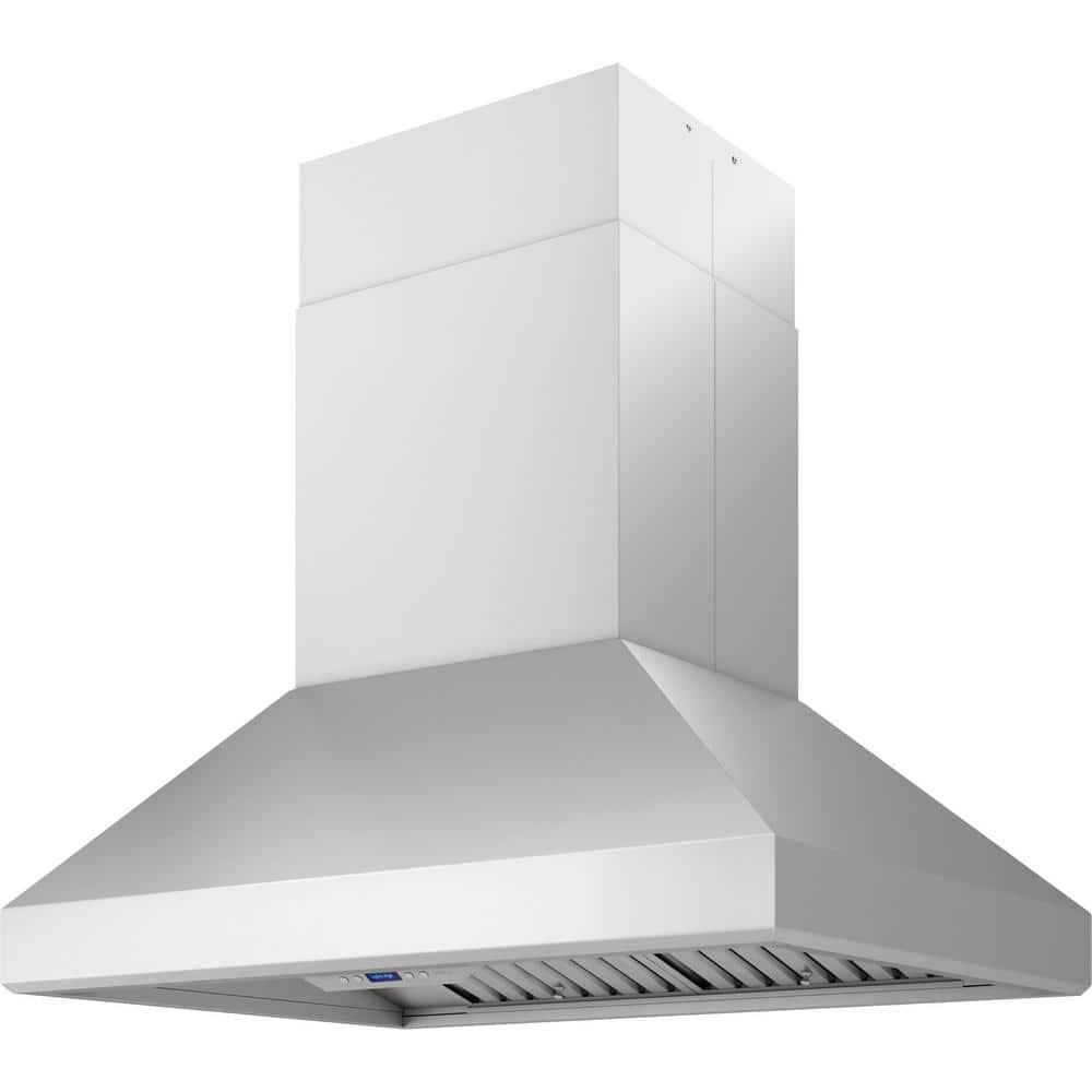 Zephyr Zephyr Titan 42 in. 750 CFM Island Mount Range Hood with LED Light in Stainless Steel AK7742BS