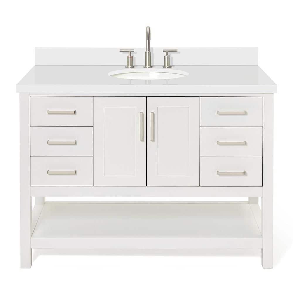 Magnolia 49" Single Bathroom Vanity Set