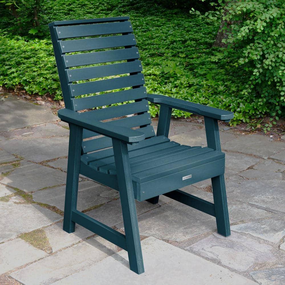 Highwood Weatherly Dining Chair - Dining Height, Outdoor, Eco-friendly, Synthetic Wood