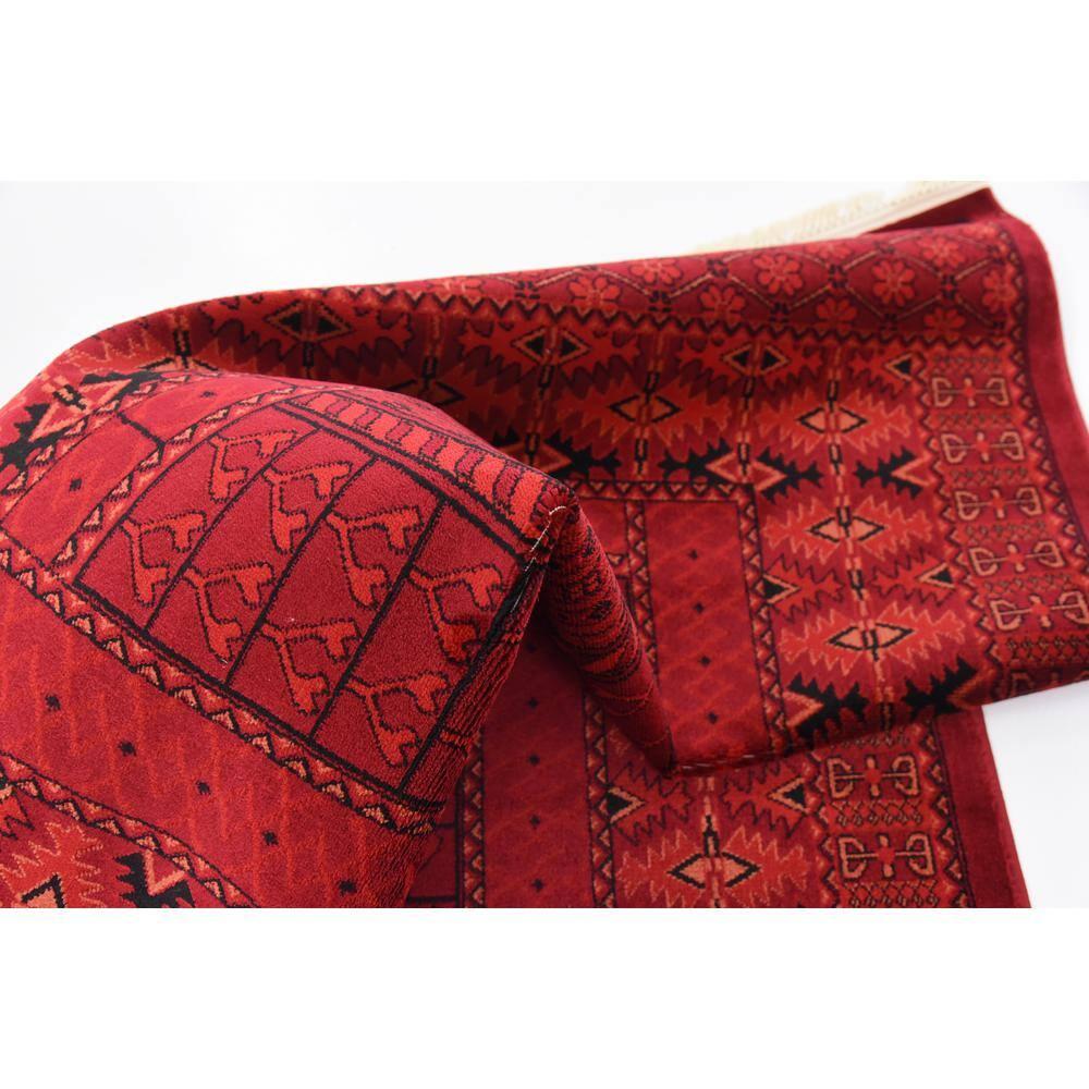 Tekke Roosevelt Red 5' 0 x 8' 0 Area Rug