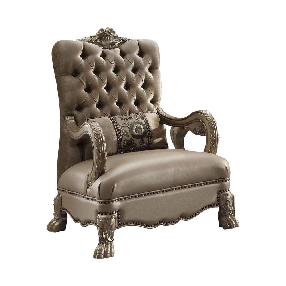 Andrew Home Studio Lole Velvet Armchair