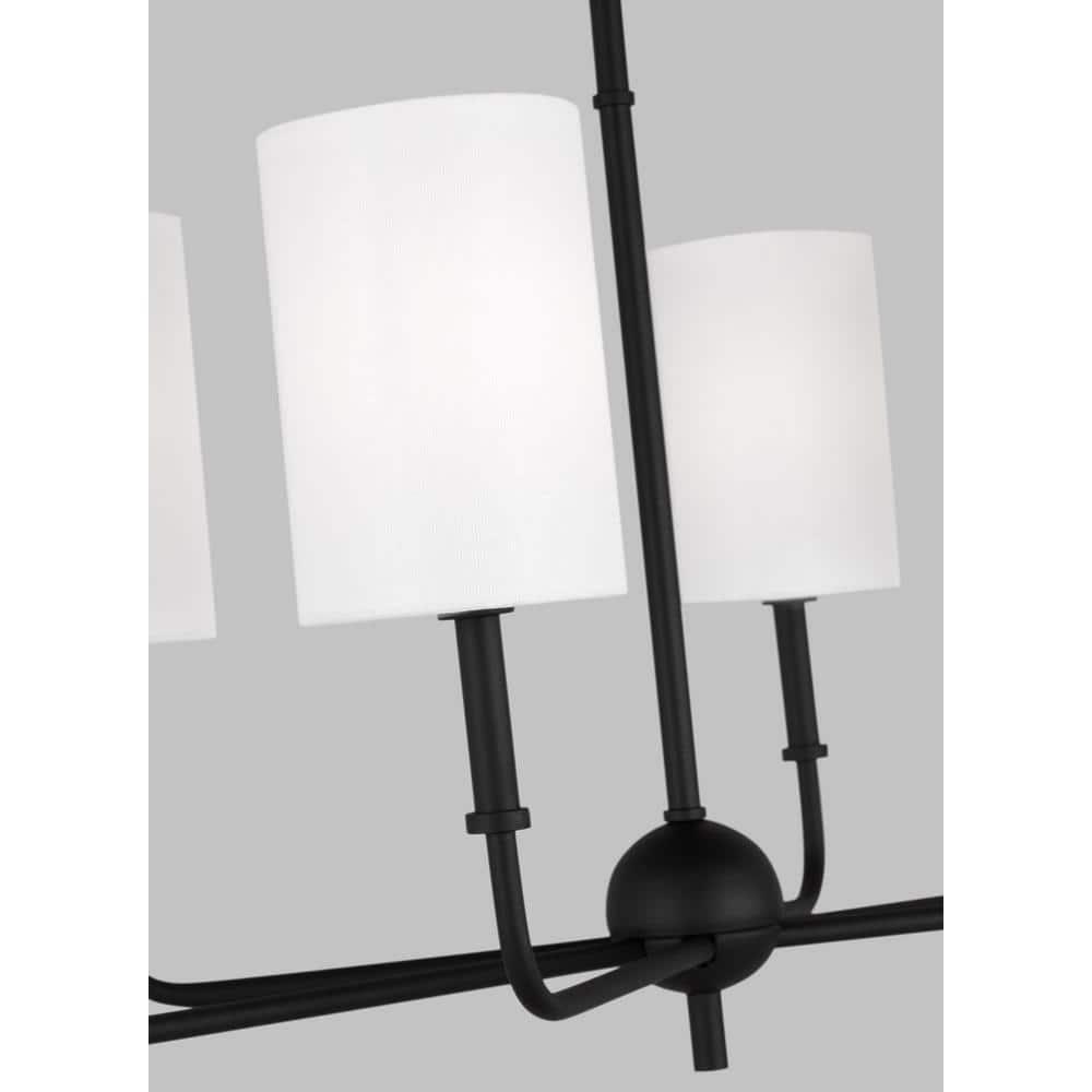 Legrand Linear Chandelier - Black / 44"W