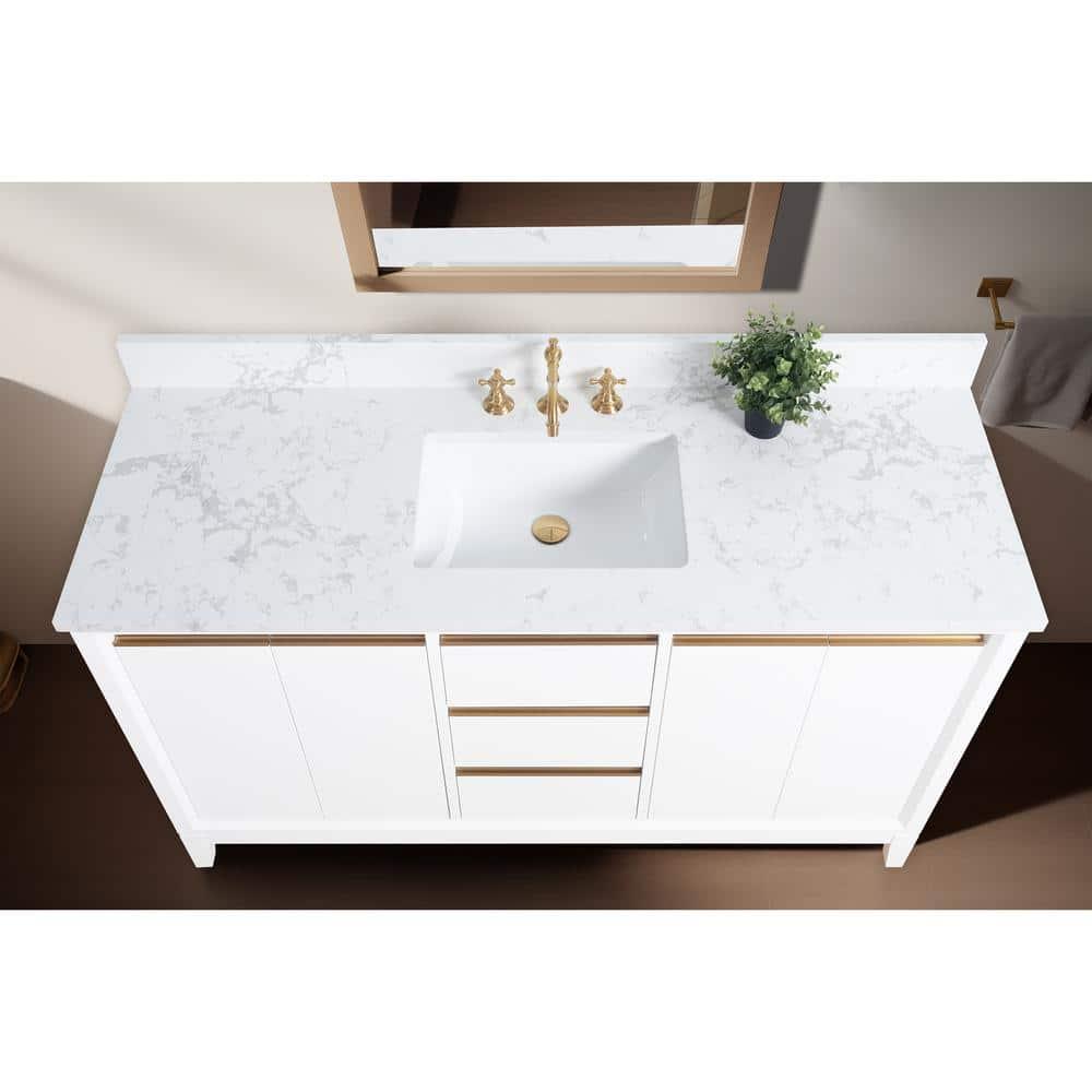 60 Single Bathroom Vanity with Top
