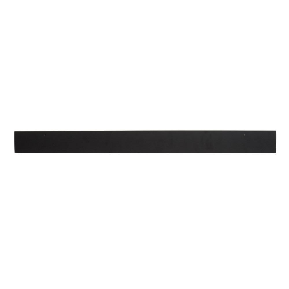 Wood Floating Wall Shelf Picture Frame Holder Ledge, Black