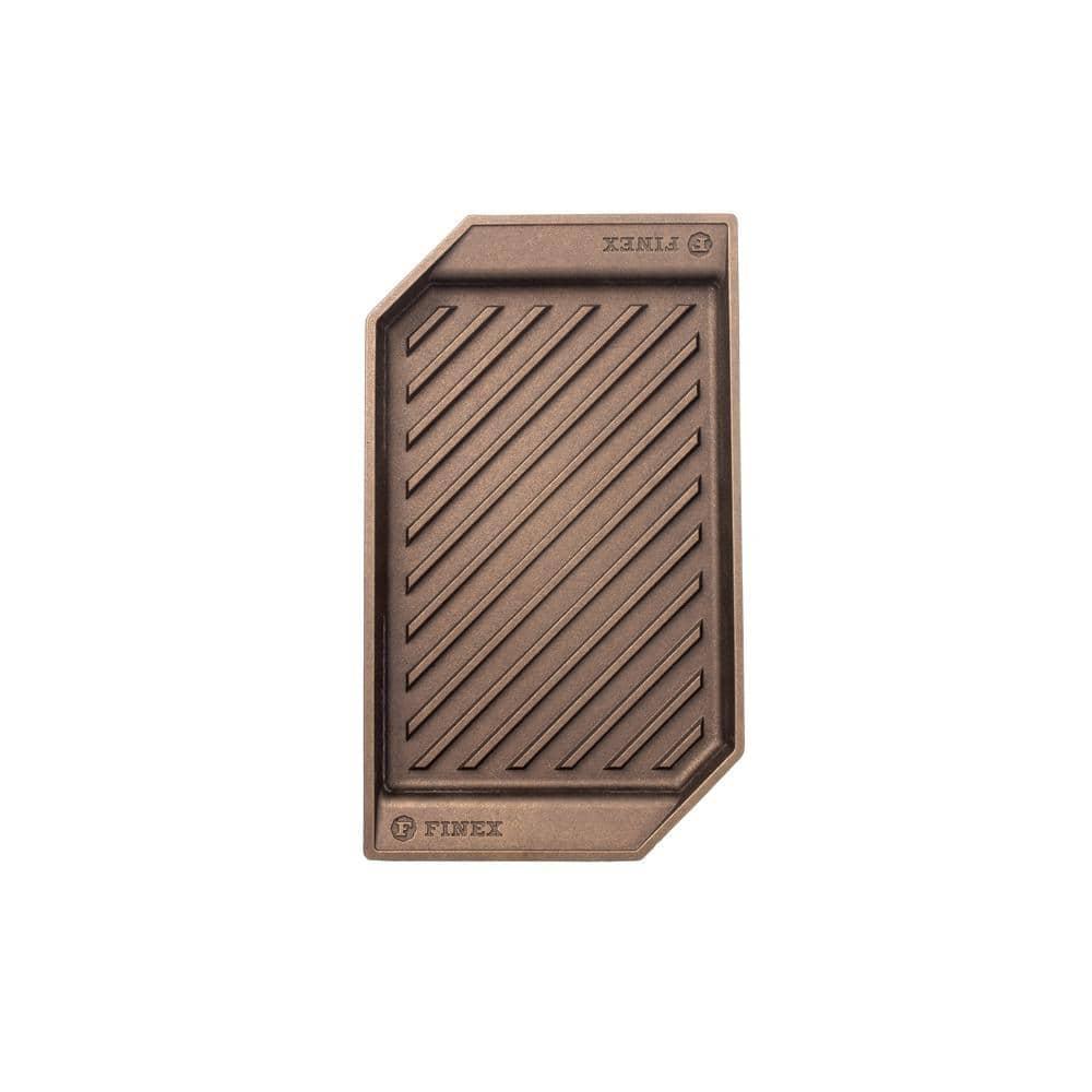 FINEX 15 Inch Cast Iron Lean Grill Pan