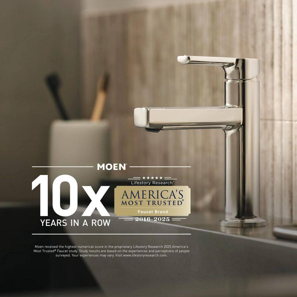 Moen Genta LX Two Handle 8 in. Widespread Bathroom Faucet Trim Kit, Valve Required