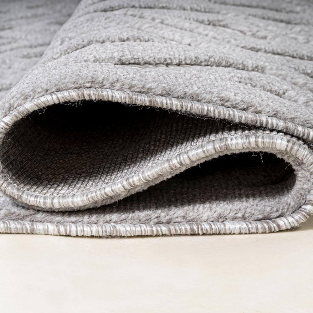 5' x 5' Portmany Neutral Diamond Trellis Indoor/Outdoor Area Rug, Light Gray - JONATHAN Y