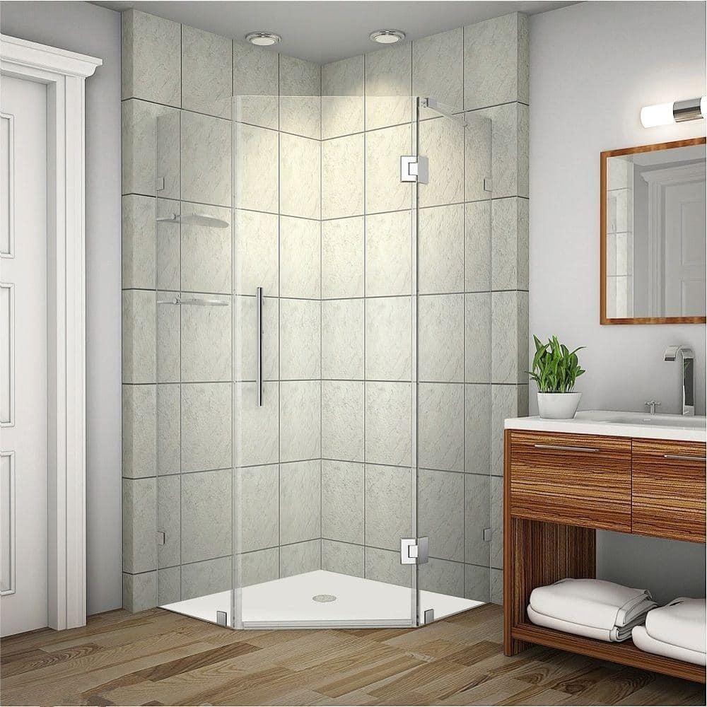 Neoscape GS 42" x 72" Neo-Angle Hinged Shower Enclosure