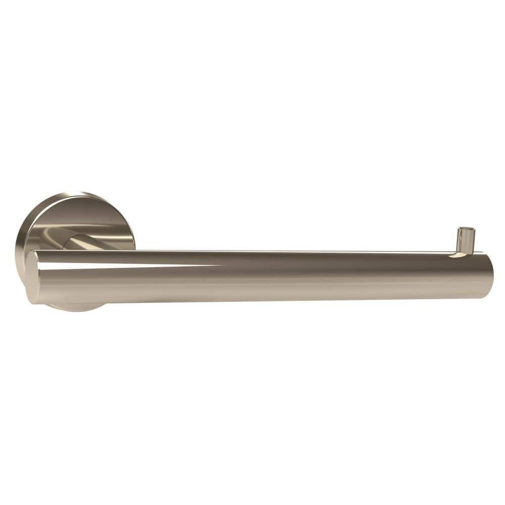 Amerock Arrondi Polished Stainless Steel Single Post Toilet Paper Holder