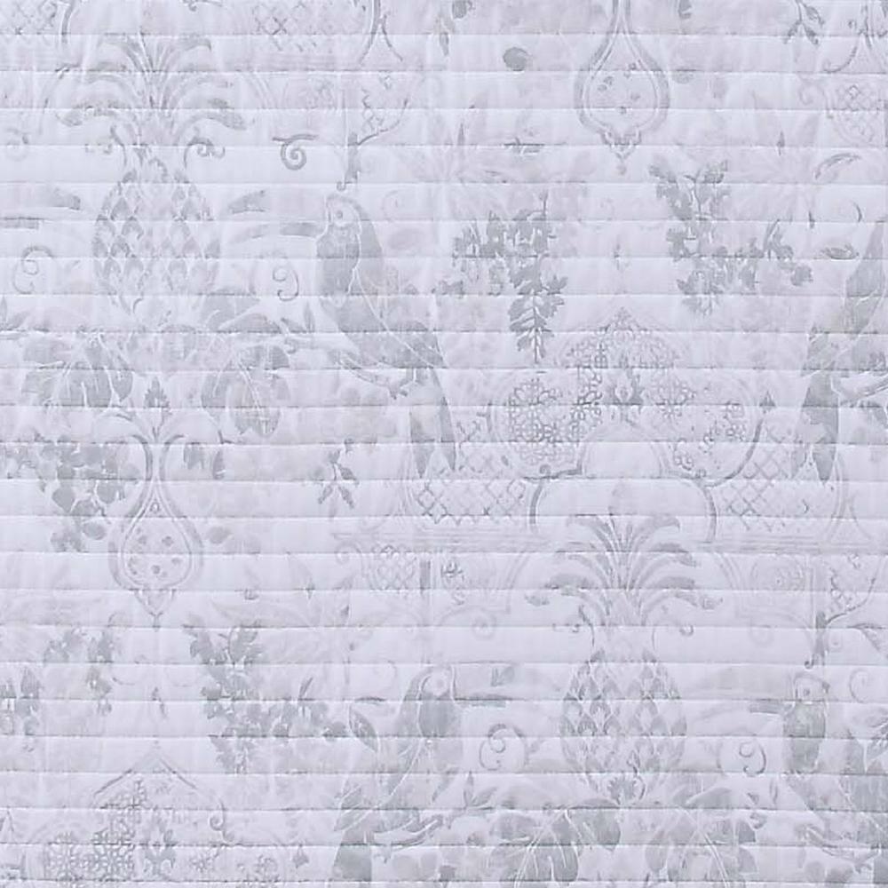 Tropical Plantation Coastal Cotton Floral Quilt Set