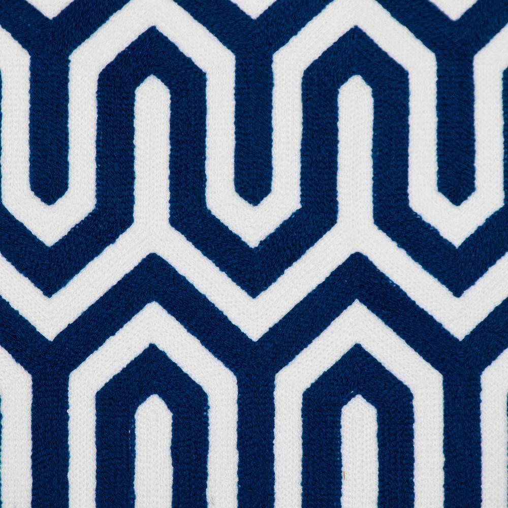 Parkland Collection Geometric Cotton Throw Pillow