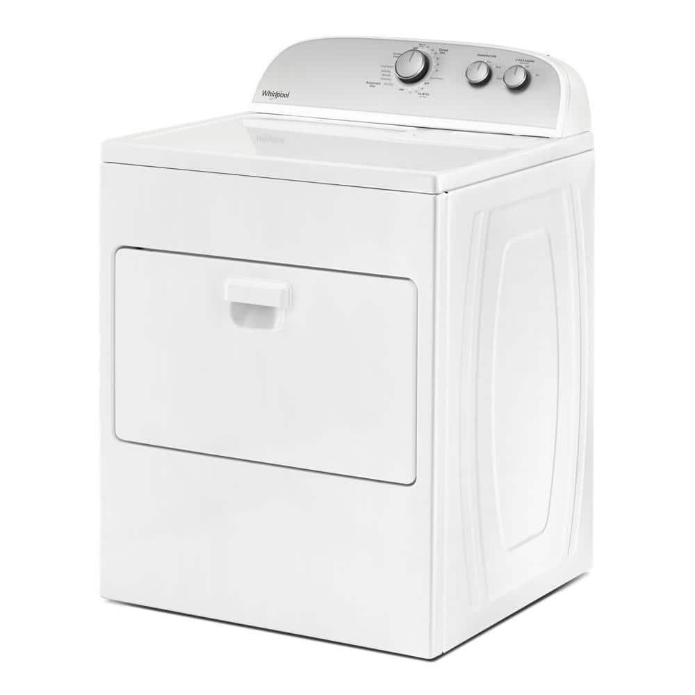 Whirlpool Top Load Electric Dryer with AutoDry™ Drying System