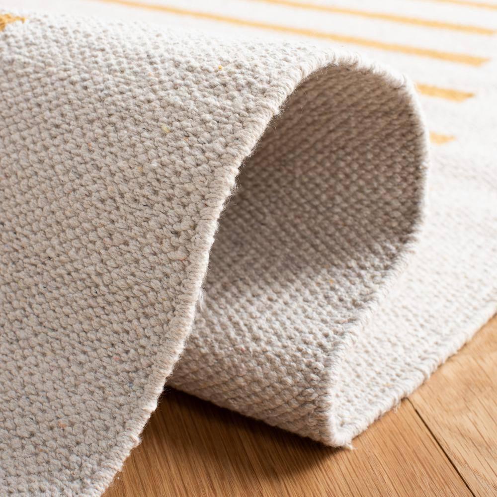 Montauk MTK313 Hand Woven Indoor Area Rug - Ivory/Gold - 9'x12' - Safavieh