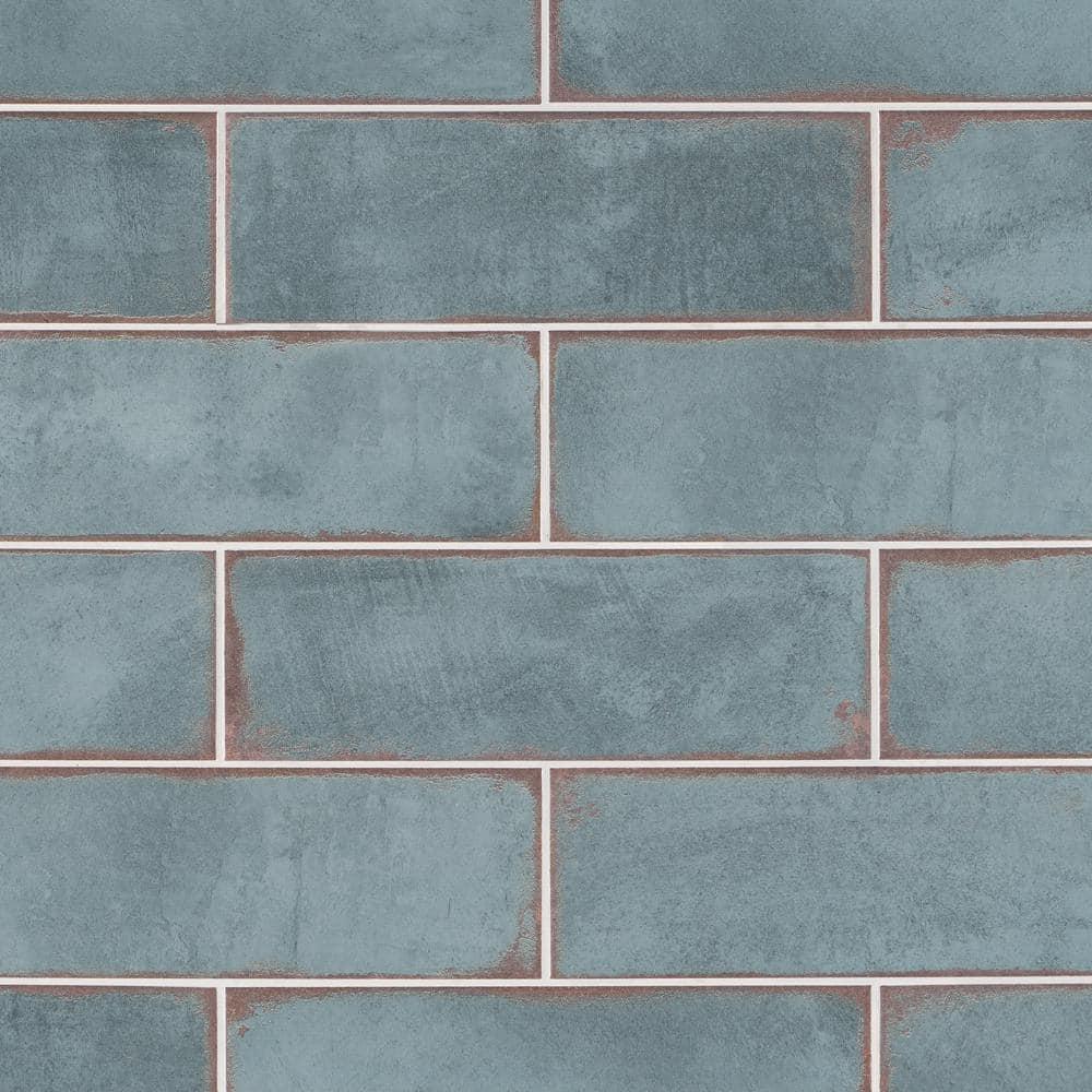 Santa Fe 4" x 12" Ceramic Fabric Look Subway Tile