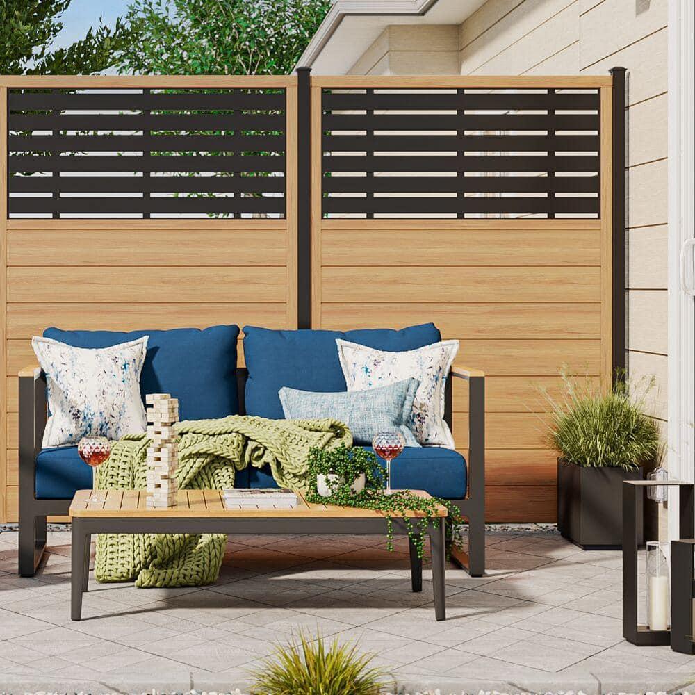 Barrette Outdoor Living 73.38'' H x 49.65'' W Vinyl Fencing Kits