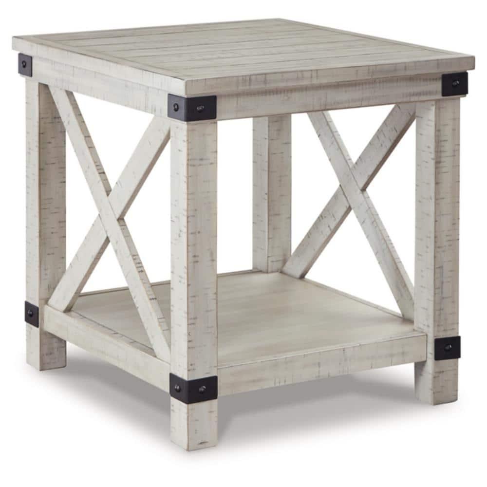 Signature Design by Ashley Casual Carynhurst End Table  Whitewash